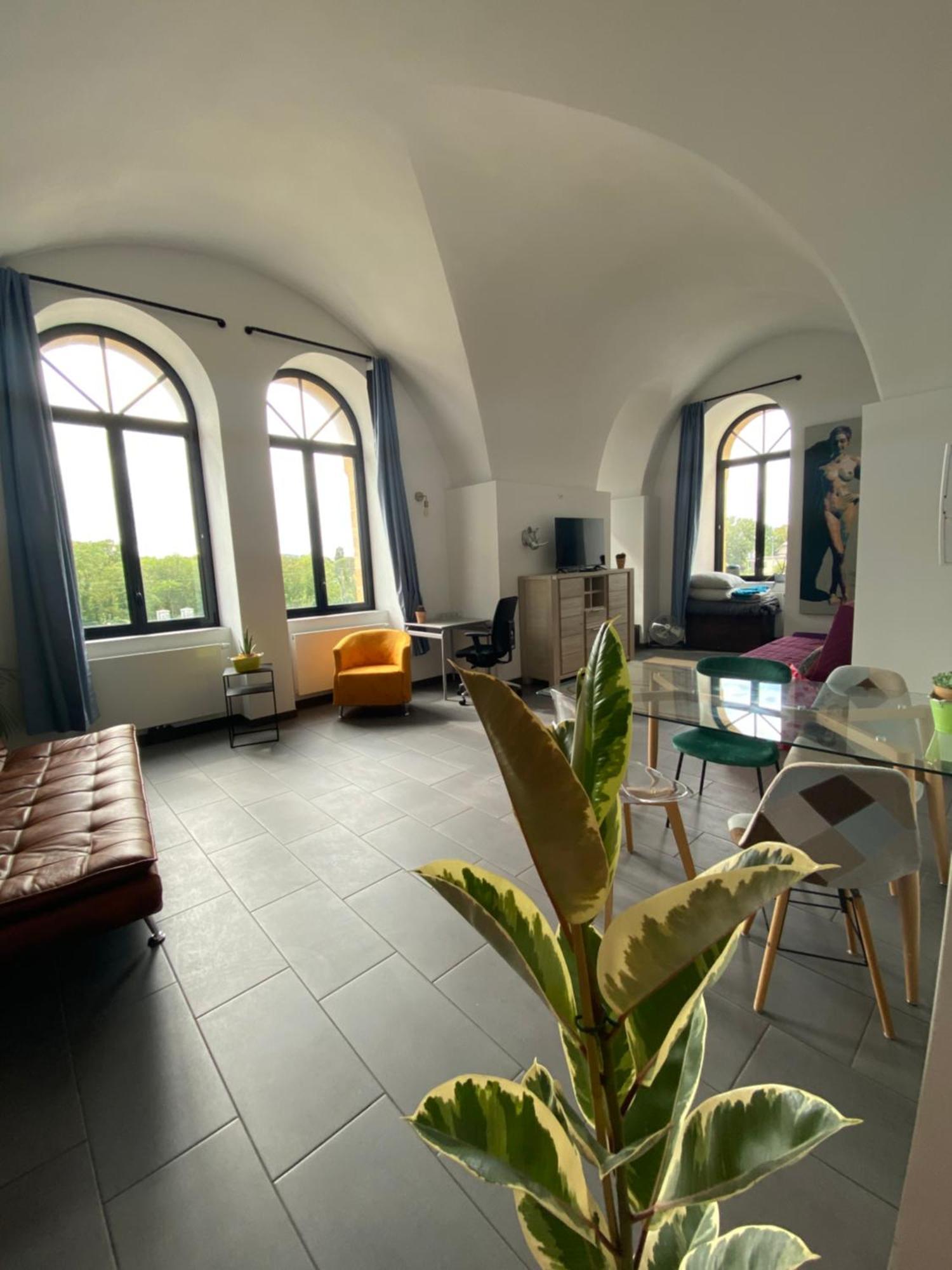 Ferienwohnung Luxury Loft Metz Exterior foto